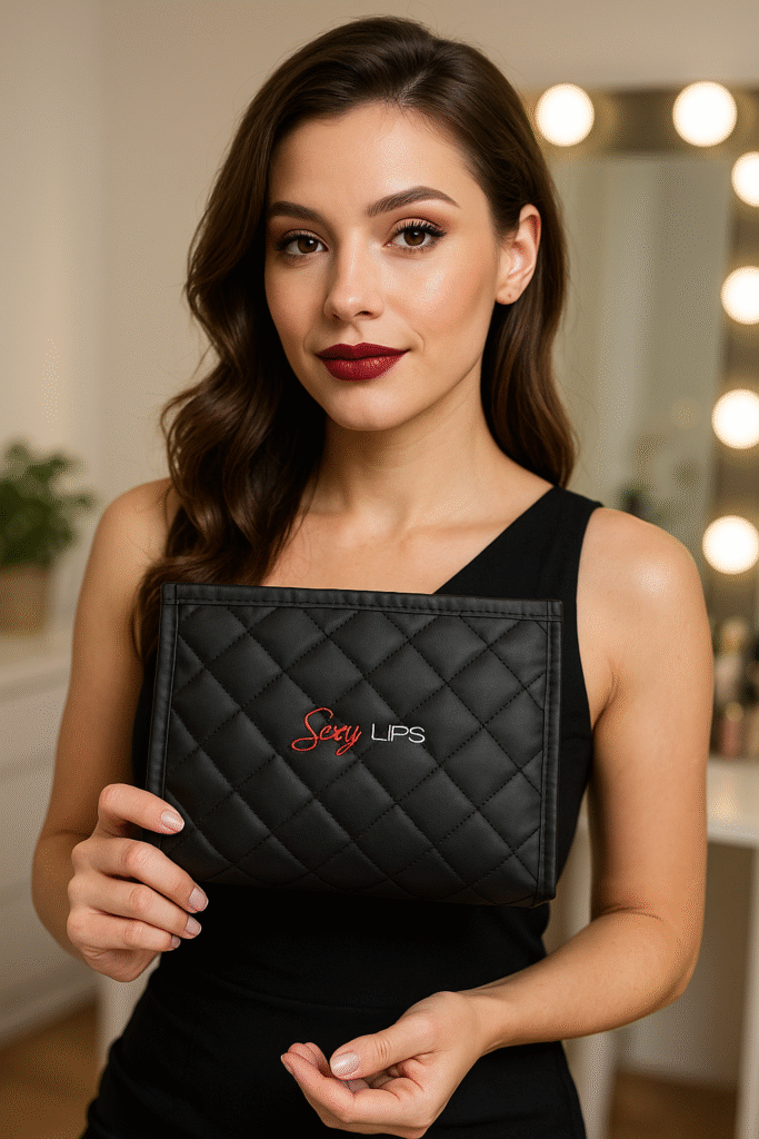 Sexy Lips Makeup Bags